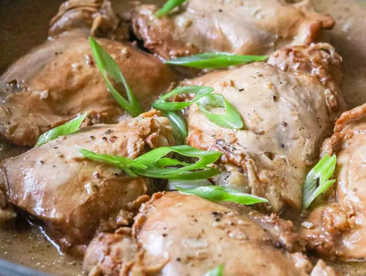 Chicken Adobo with Gata