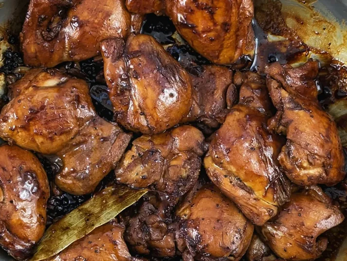 Adobong Manok sa Puti