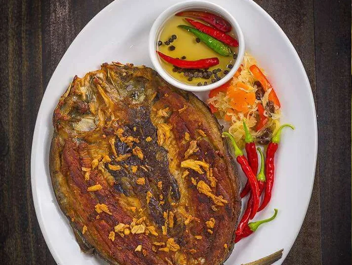 Fried Bangus