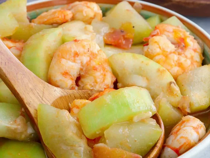 Ginisang Upo with Shrimp