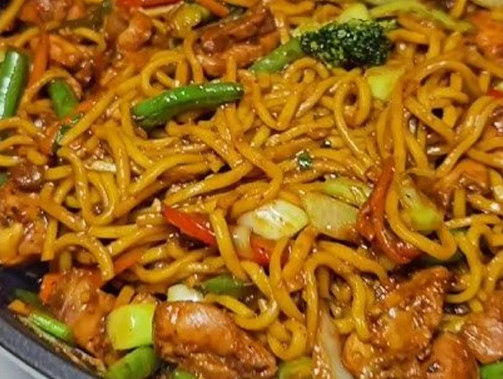 Pancit Canton with Chicken